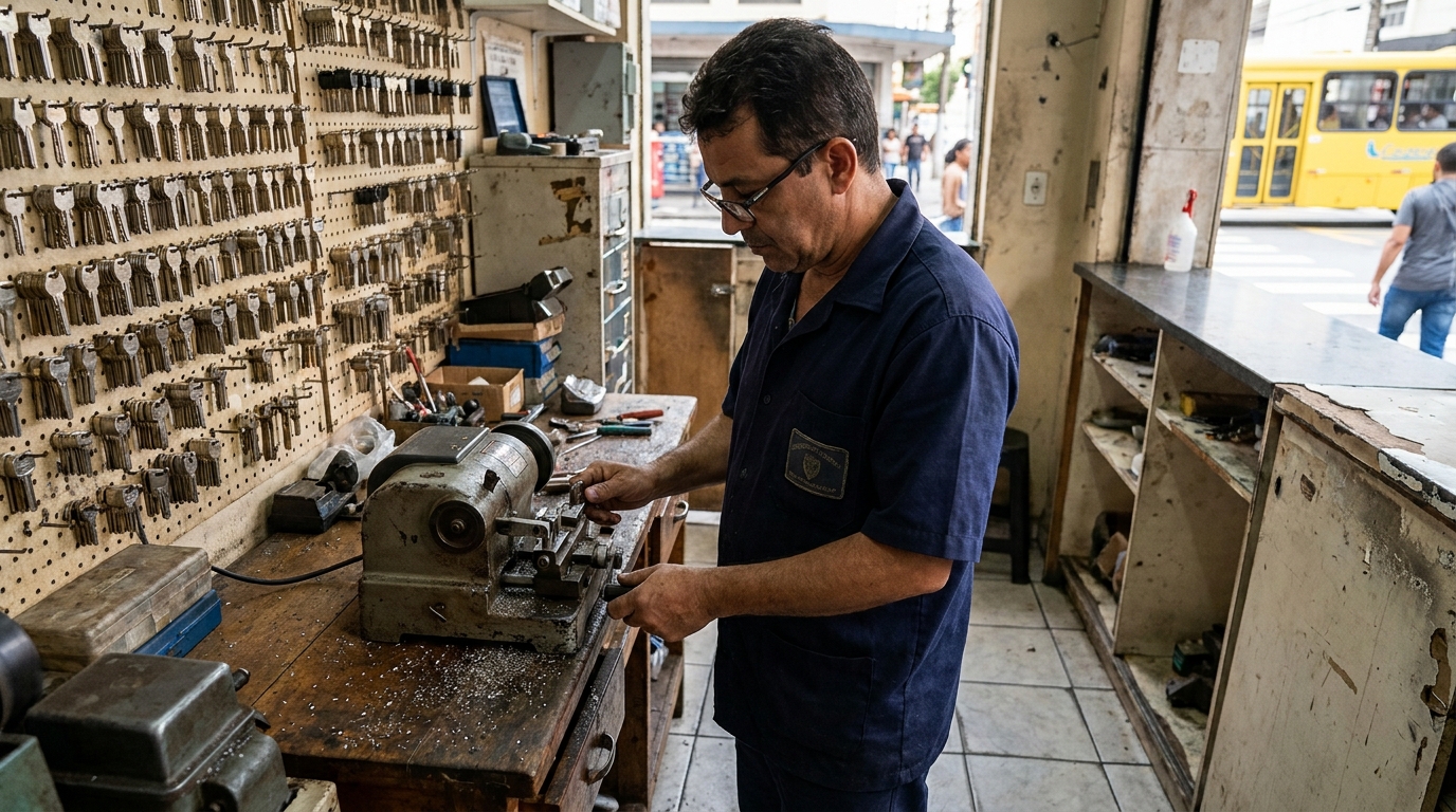 Cópia de Chave de Cadeado no CASEB, Feira de Santana‑BA