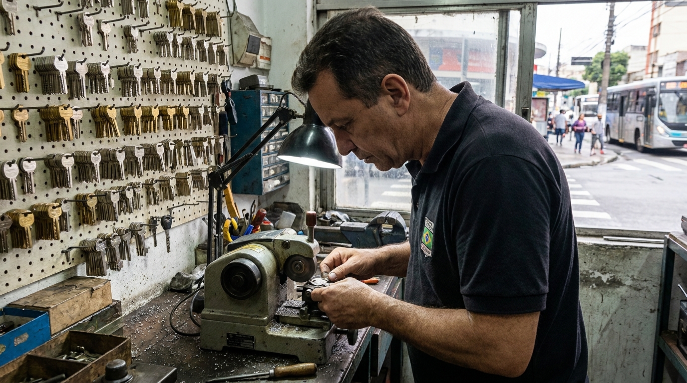 Cópia de Chave de Portão no CASEB, Feira de Santana‑BA