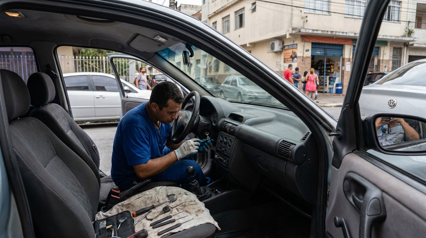 Extração na Fechadura da Porta em Feira de Santana‑BA