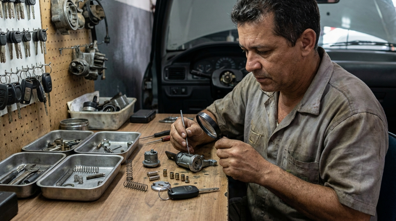 Reparo de Fechadura Automotiva no SIM, Feira de Santana‑BA
