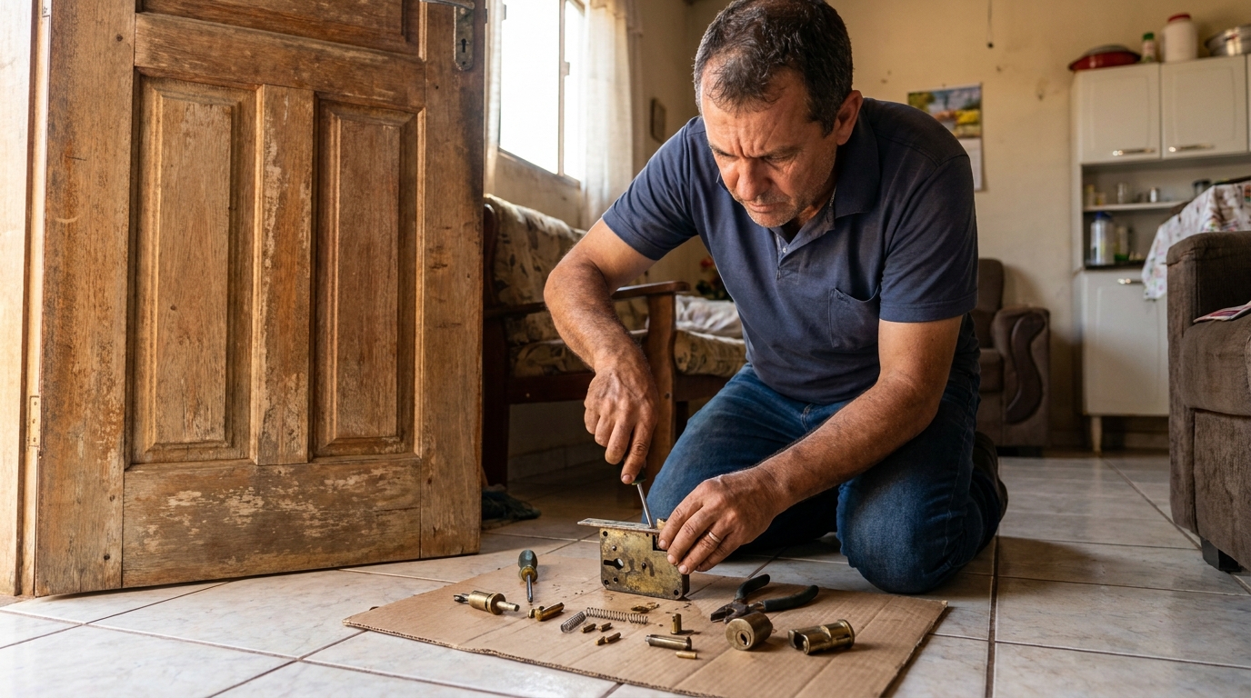Reparo de Maçaneta no SIM, Feira de Santana‑BA